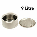 White Hot Pot Insulated Food Warmer Casserole Set of 3 - 6L 9L 13L (Must select an Option for Sizes or Set)