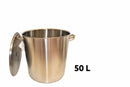 Stainless Steel Pot 5 Pcs Set 20ltr, 34ltr, 50ltr, 72ltr, 98ltr