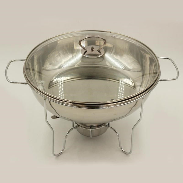 chafing dish-Stainless Steel Chafing Dish Banquet Food Warmer 4 Litre-Classic Homeware &amp; Gifts