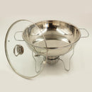 chafing dish-Stainless Steel Chafing Dish Banquet Food Warmer 4 Litre-Classic Homeware &amp; Gifts