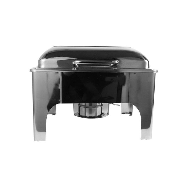 chafing dish-Stainless Steel Chafing Dish Banquet Food Warmer Glass Top Display 6 Litre-Classic Homeware &amp; Gifts