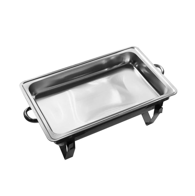 chafing dish-Stainless Steel Chafing Dish Single Platter 2 Burner 62.5*34*29 cm-Classic Homeware &amp; Gifts