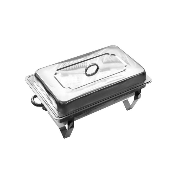 chafing dish-Stainless Steel Chafing Dish Single Platter 2 Burner 62.5*34*29 cm-Classic Homeware &amp; Gifts