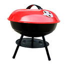 charcoal bbq -Folding Portable Outdoor Barbeque Charcoal BBQ Grill Oven 14 Inch-Classic Homeware &amp; Gifts