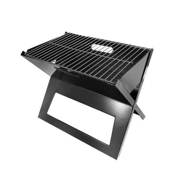 charcoal bbq -X-Type Folding Charcoal Outdoor Camping Picnic BBQ Grill 45x28cm-Classic Homeware &amp; Gifts