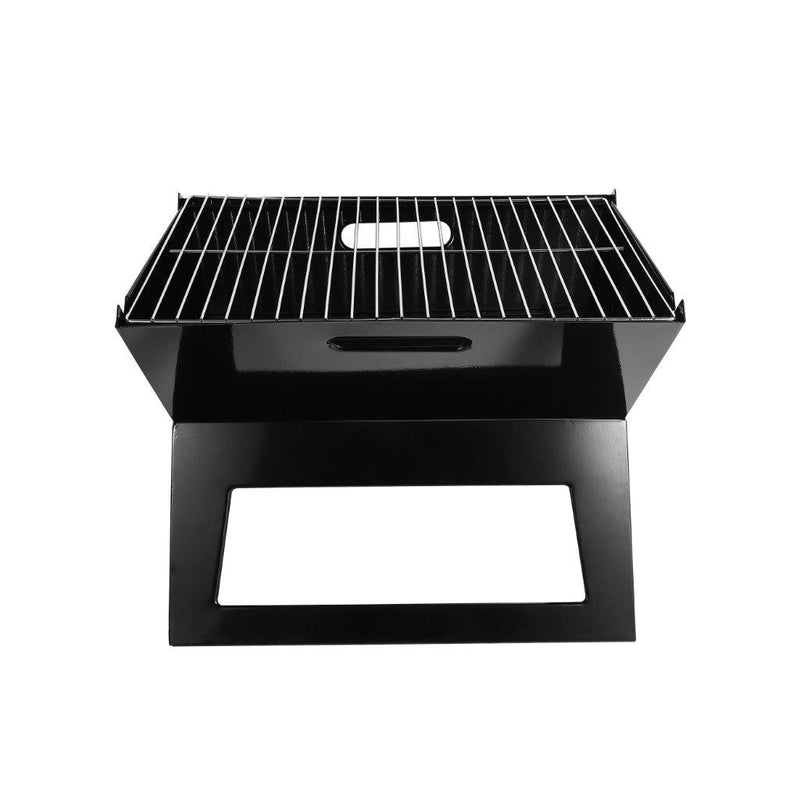 charcoal bbq -X-Type Folding Charcoal Outdoor Camping Picnic BBQ Grill 45x28cm-Classic Homeware &amp; Gifts