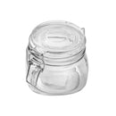 dollar store-Airtight Glass Clip Top Round Storage Honey Jar 10.5*9.5 cm-Classic Homeware &amp; Gifts