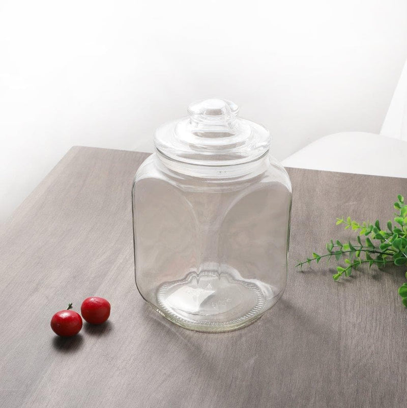 dollar store-Airtight Glass Kitchen Cookie Jar 20*10 cm-Classic Homeware &amp; Gifts