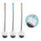 dollar store-Bathroom Accessories Toilet Brush Steel Handle Mix Color 50*8.5 cm-Classic Homeware &amp; Gifts