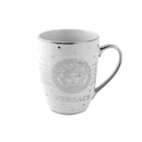 dollar store-Ceramic Coffee Mug with Handle Silver 330 ml-Classic Homeware &amp; Gifts