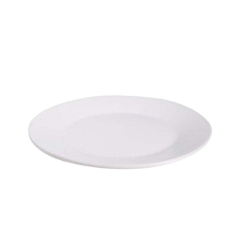 dollar store-Ceramic Flat Dinner Plate 10 Inch 26 cm-Classic Homeware &amp; Gifts