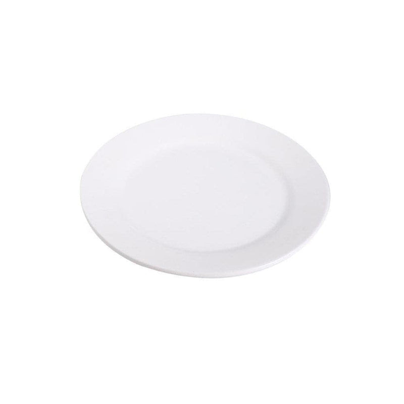 dollar store-Ceramic Flat Dinner Plate 7 Inch 17.5 cm-Classic Homeware &amp; Gifts
