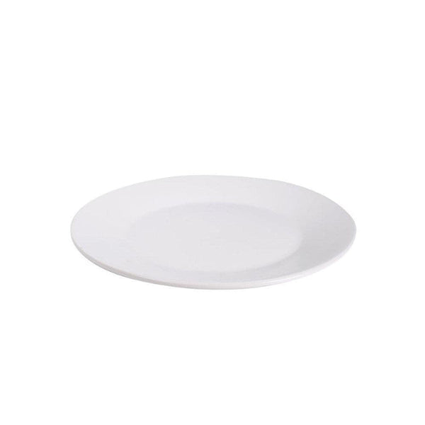 dollar store-Ceramic Flat Dinner Plate 7 Inch 17.5 cm-Classic Homeware &amp; Gifts