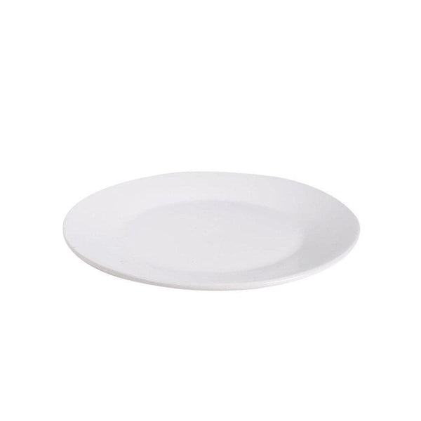 dollar store-Ceramic Flat Dinner Plate 8 Inch 20.5 cm-Classic Homeware &amp; Gifts