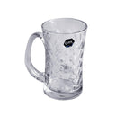 dollar store-Clear Glass Tea Mug Set of 2 340 ml 7.2*12.6 cm-Classic Homeware &amp; Gifts
