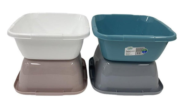 dollar store-Felix Multipurpose Kitchen Square Basin 6 Litre 29*2*12 cm-Classic Homeware &amp; Gifts