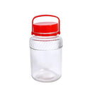 dollar store-Glass Jar Storage Container with Airtight Lid 2 Litre 13.5*21 cm-Classic Homeware &amp; Gifts