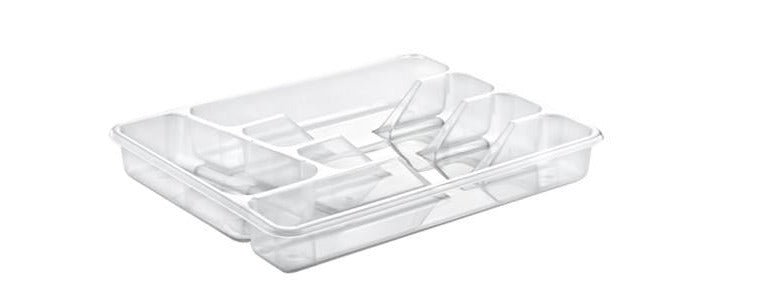 dollar store-Multi Compartment Cutlery Tray Kitchen Storage Organizer 37*34*4.5 cm-Classic Homeware &amp; Gifts
