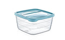 dollar store-Multipurpose Plastic BPA Free Storage Box Organizer 2.50 litre 21*21*8.5 cm-Classic Homeware &amp; Gifts