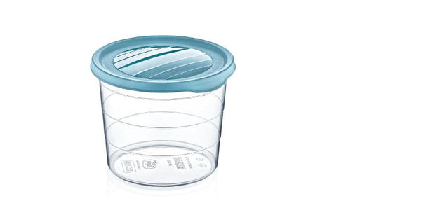 dollar store-Multipurpose Round Plastic BPA Free Storage Box Organizer 0.7 litre 12*10 cm-Classic Homeware &amp; Gifts