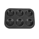 dollar store-Non Stick 6 Slot Cup Cake Muffins Baking Mould/Tray 26*18 cm-Classic Homeware &amp; Gifts