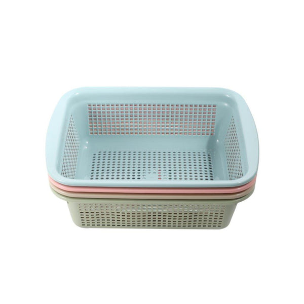 dollar store-Plastic Strainer Basket 27.5*20.5*8.5 cm-Classic Homeware &amp; Gifts