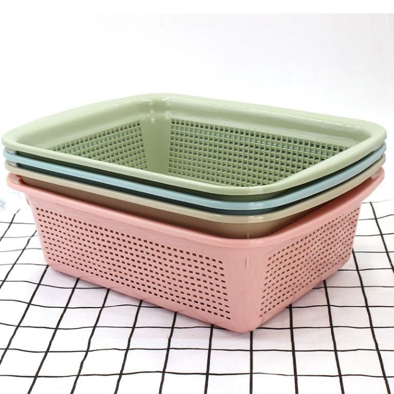 dollar store-Plastic Strainer Basket 27.5*20.5*8.5 cm-Classic Homeware &amp; Gifts