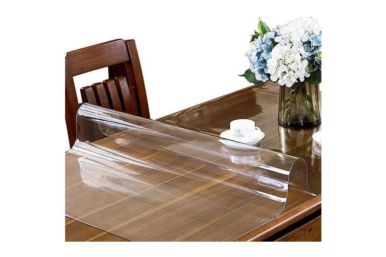 dollar store-Polyester Transparent Tablecloth PVC 0.2 mm thickness 1Mx1.37m (Pls stretch after unpacking)-Classic Homeware &amp; Gifts