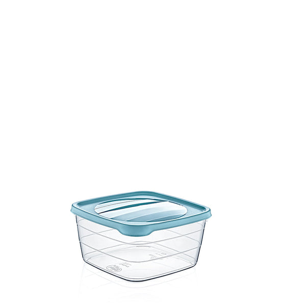 dollar store-Square Trend BPA Free Multipurpose Airtight Storage Box Food Container 0.5 Litre-Classic Homeware &amp; Gifts
