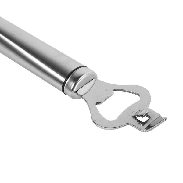 dollar store-Stainless Steel Can Punch Opener and Bottle Opener Home Kitchen Bar 19.5*4.2 cm-Classic Homeware &amp; Gifts