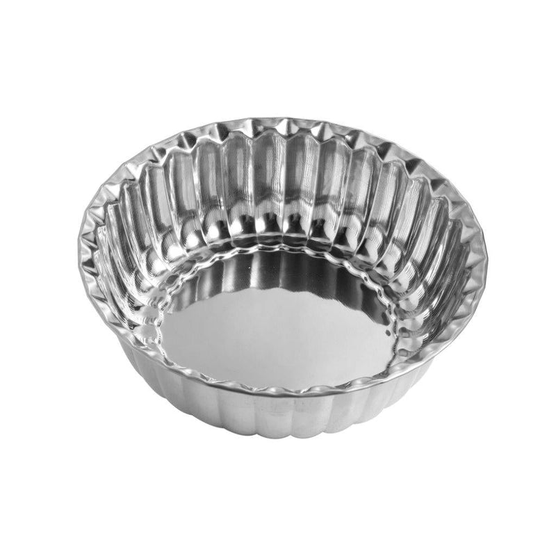 dollar store-Stainless Steel Decor Serving Bowl Silver 26 cm-Classic Homeware &amp; Gifts