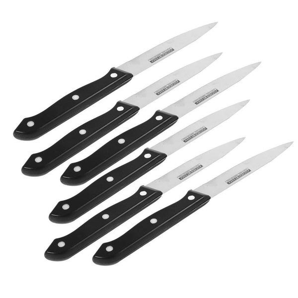 dollar store-Stainless Steel Kitchen Fruit Knives Set of 6-Classic Homeware &amp; Gifts