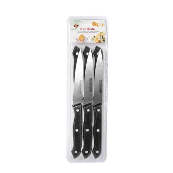 dollar store-Stainless Steel Kitchen Fruit Knives Set of 6-Classic Homeware &amp; Gifts