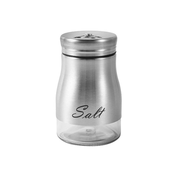 dollar store-Stainless Steel Salt and Pepper Shaker 9.5 cm-Classic Homeware &amp; Gifts