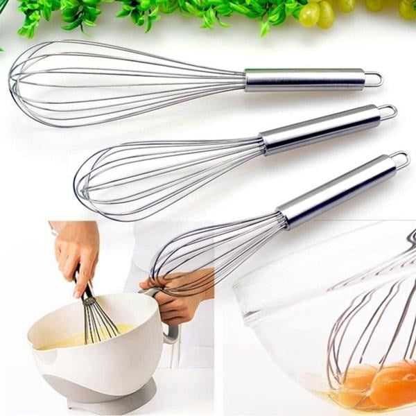 dollar store-Stainless Steel Whisk 10 inch-Classic Homeware &amp; Gifts