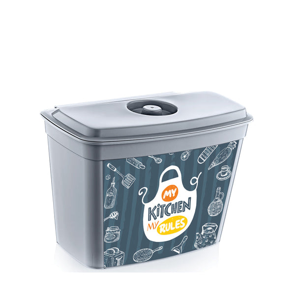 dollar store-Wall Mounted Kitchen Trash Can Rubbish Bin 4 Litre-Classic Homeware &amp; Gifts