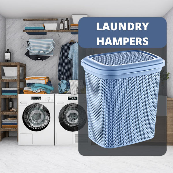 Diamond Multipurpose Plastic Laundry Hamper Detergent Basket 6 Litre cm