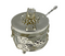 Silver Plated Sugar Pot with Spoon 56*56*53 cm