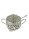 Silver Plated Sugar Pot with Spoon 9*6 cm