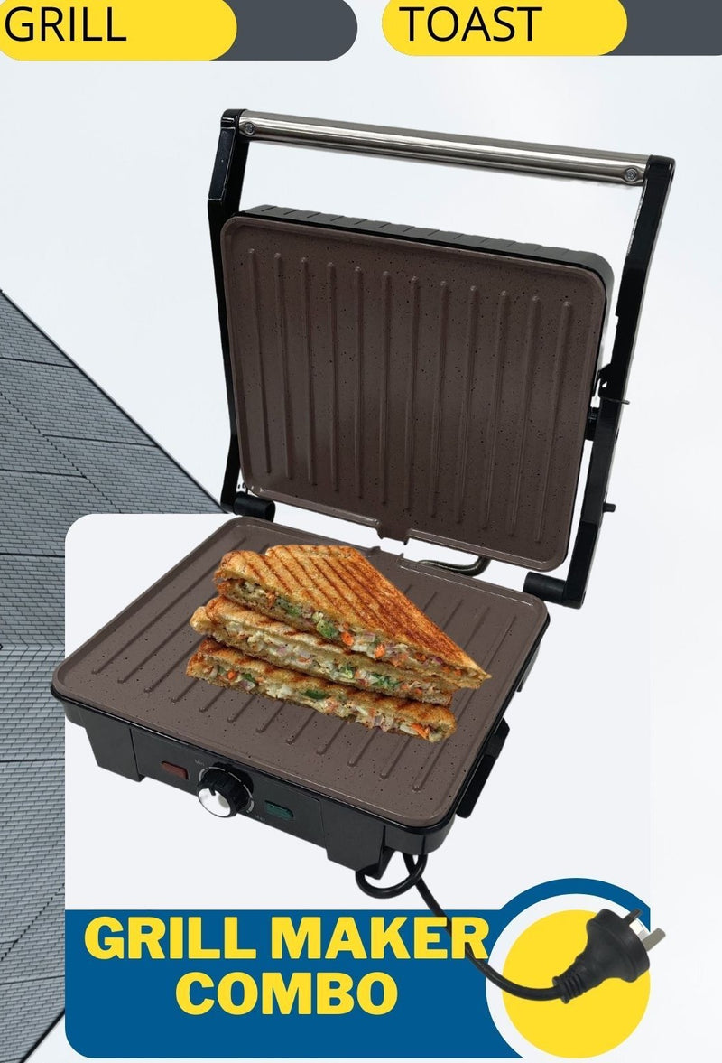 Stainless Steel Electric Sandwich Maker 2200W