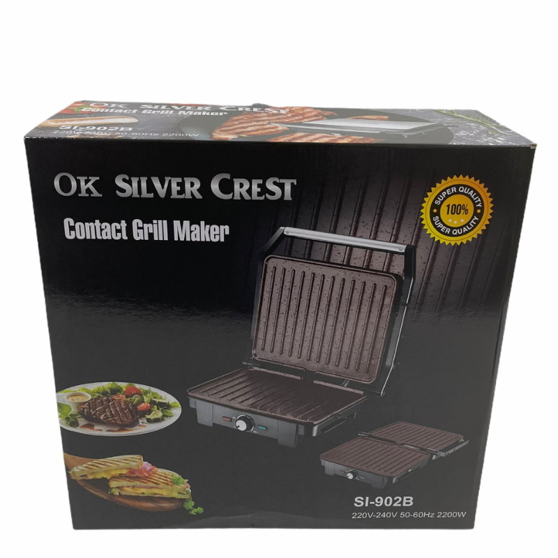 Stainless Steel Electric Sandwich Maker 2200W