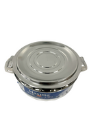 Stainless Steel Round Hot Pot Set Aristo Maxima Brand Set of 3 2500ml,3500ml,5000ml