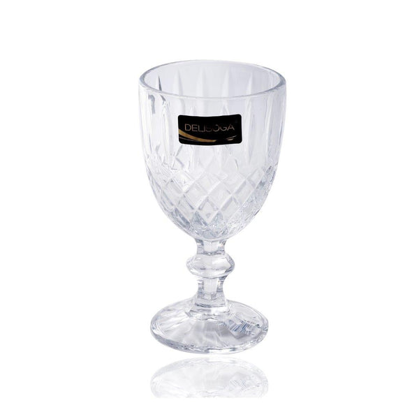 Glass Footed Drinking Tumbler Set of 6 Pcs