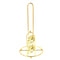 Heavy Duty Gold Plated Metal Paper Towel Holder 15*15*31 cm