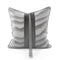 Modern Decorative Abstract Ash Grey Wave Pattern Cushion Cover Pillowcase 50*50 cm