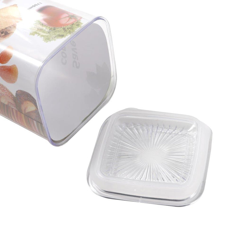 Multipurpose Plastic Airtight Food Container Fruits and Nuts Storage Box 13*13*28.5 cm 3.1 Litre