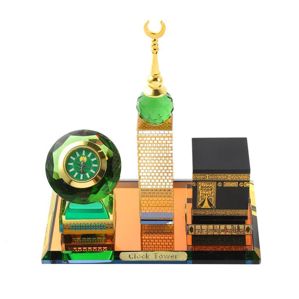 Home Decor Islamic Crystal Collectible Kaaba Model 12*7*13 cm