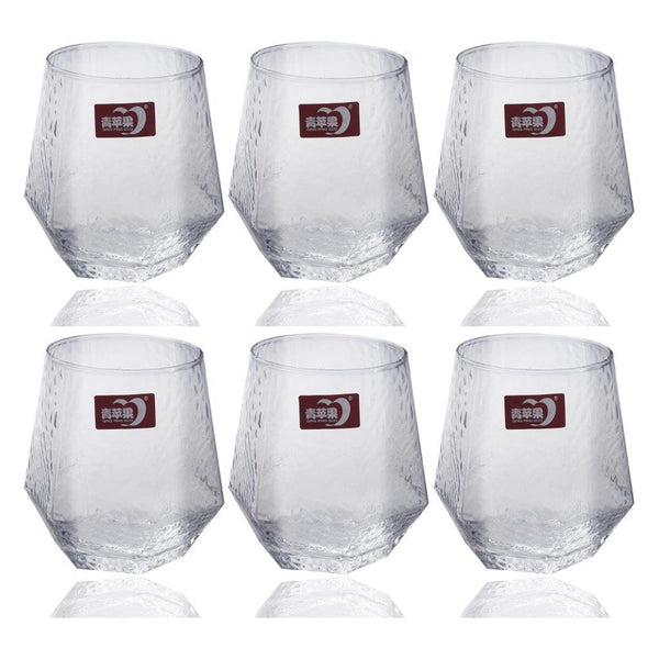 Drinking Glass Tumblers Set of 6 Pcs 310 ml