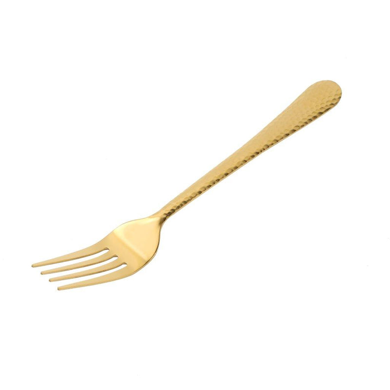 Stainless Steel Tableware Deco Gold Table Fork Set of 6 Pcs 19.9*2.2 cm
