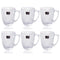 Glass Tea Cup Set of 6 Pcs 248 ml